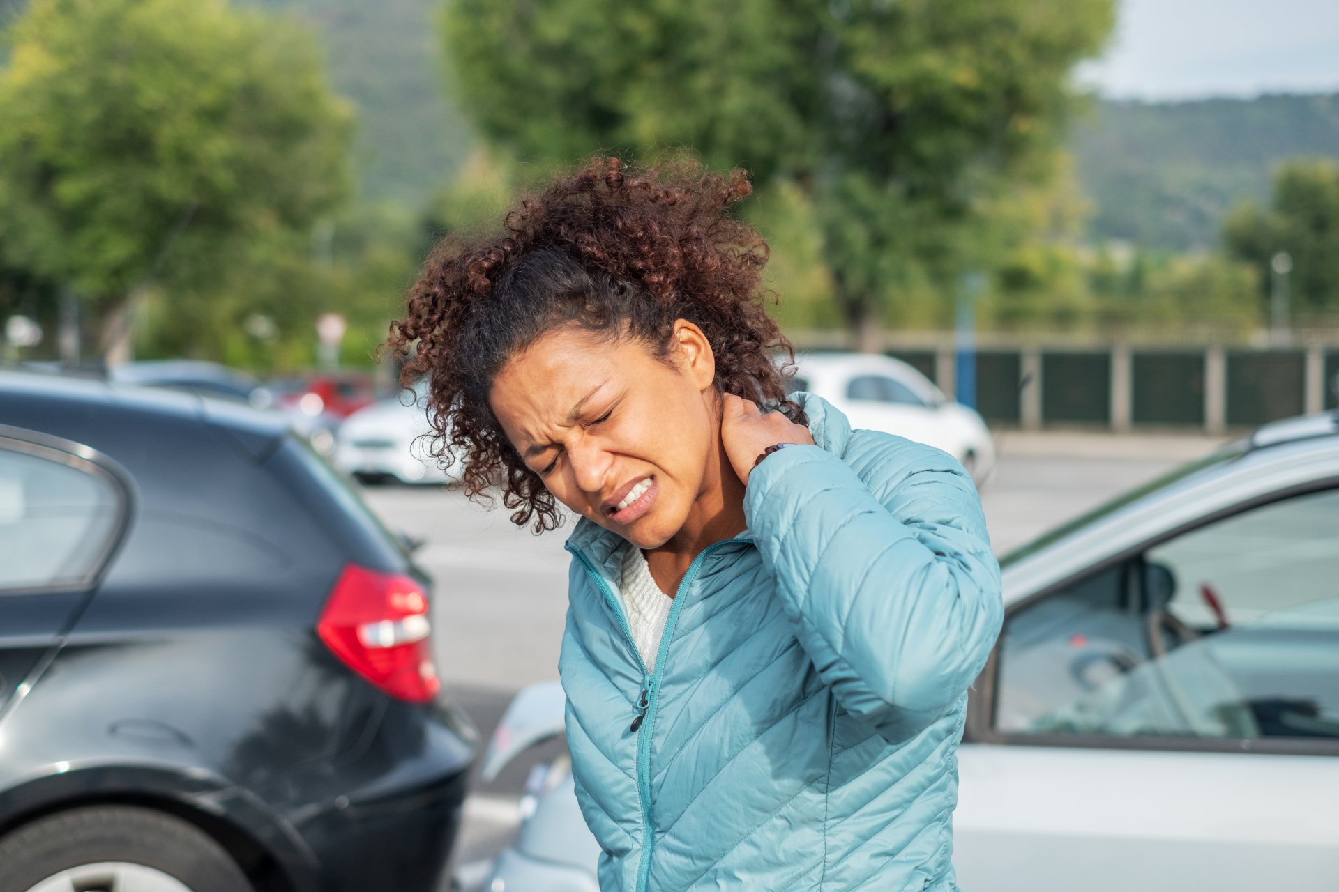 car accident with neck injury