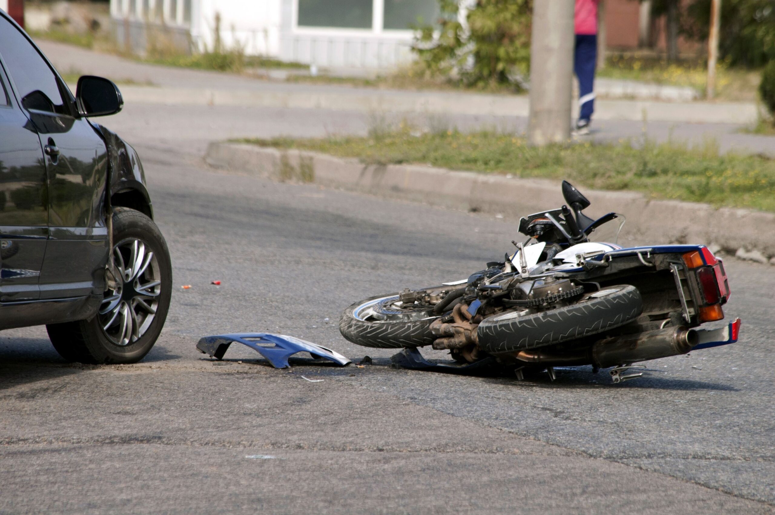 Saccadic Masking and Motorcycle Accidents