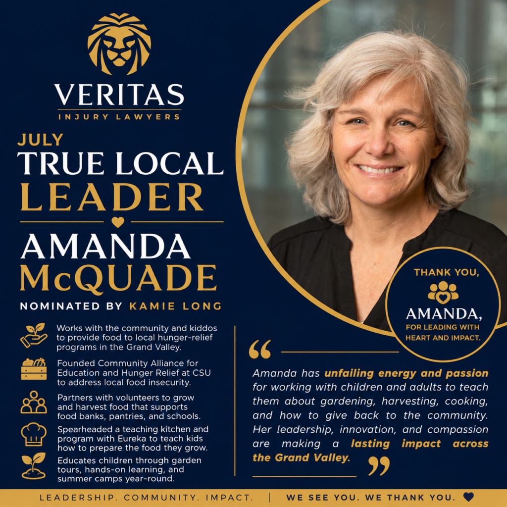 Amanda McQuade - True Local Leader July 2026, Veritas Injury Lawyers
